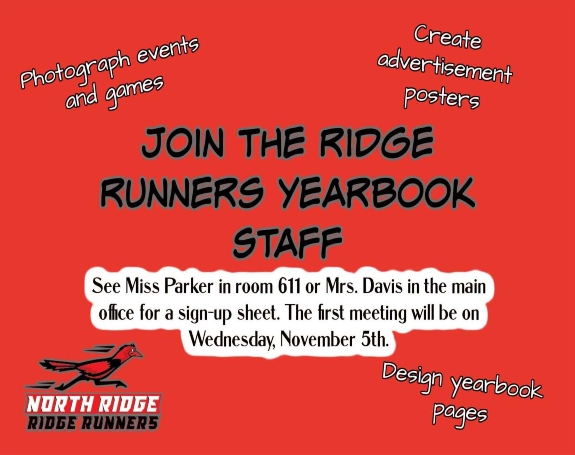  Join the Yearbook Staff